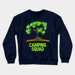 Camping Squad Crewneck Sweatshirt